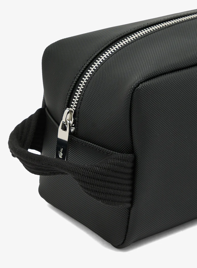 Lacoste NOIR Zippered Toiletry Bag for Men | Best Price UAE